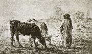 Jean Francois Millet Shepherdess oil painting picture wholesale